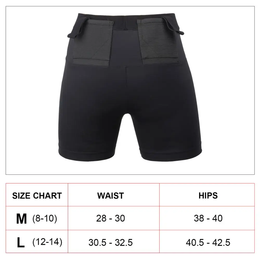 Pistolera táctica iwb oculta de bala alta sin huellas, ropa interior para mujer, funda corta - imagen 4