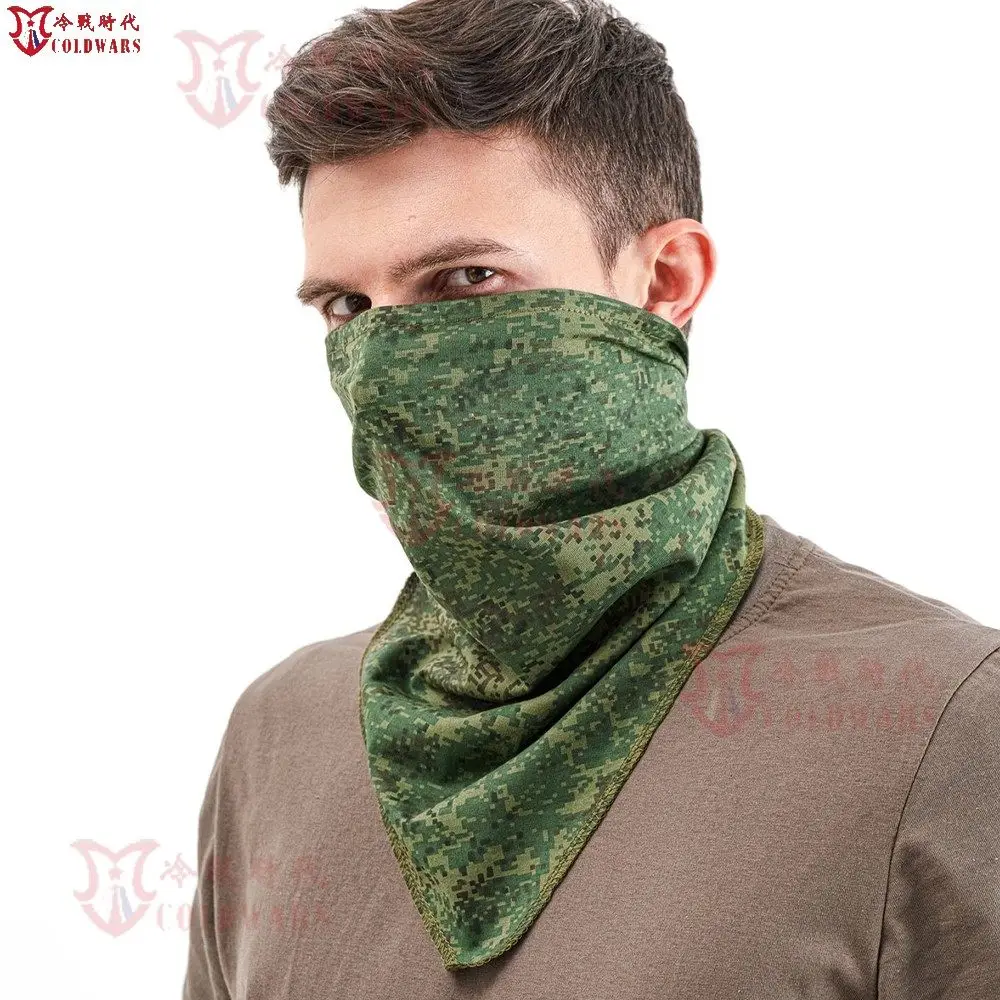 Pañuelo táctico camuflaje ruso cubrerostro multifunción para ciclismo - imagen 2