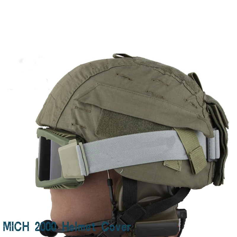 Emersongear-funda táctica para casco Gen.2, para MICH 2000 2001 Gen II, tela protectora para caza, Airsoft, deportes de tiro al aire libre - imagen 4