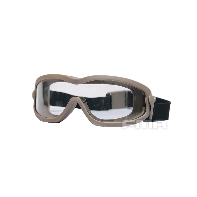 Gafas tácticas FMA JT lentes de una sola/doble capa para riel de casco/uso de cabeza - imagen 5