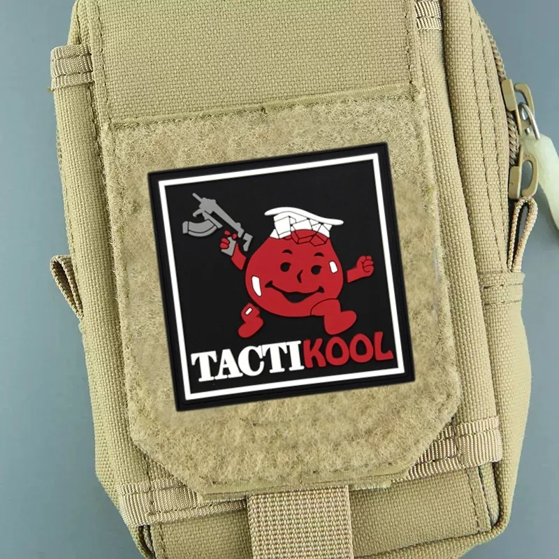 Parche táctico de PVC 3D para ropa, insignia de moral de salvor táctico, parches militares con gancho y bucle, pegatinas para mochila, apliques