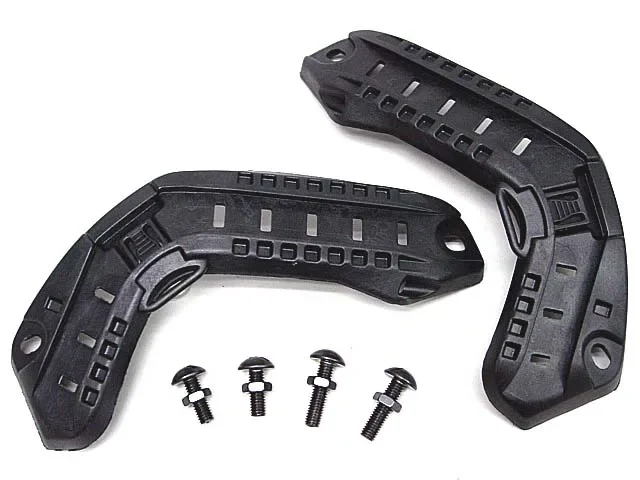 Casco de caza Airsoft, rieles laterales con cordón para combate de Paintball al aire libre, accesorio de bricolaje, 3 colores - imagen 3