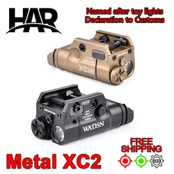 Linterna táctica 20 mm M600/M300 XC2 de metal - compatible con riel