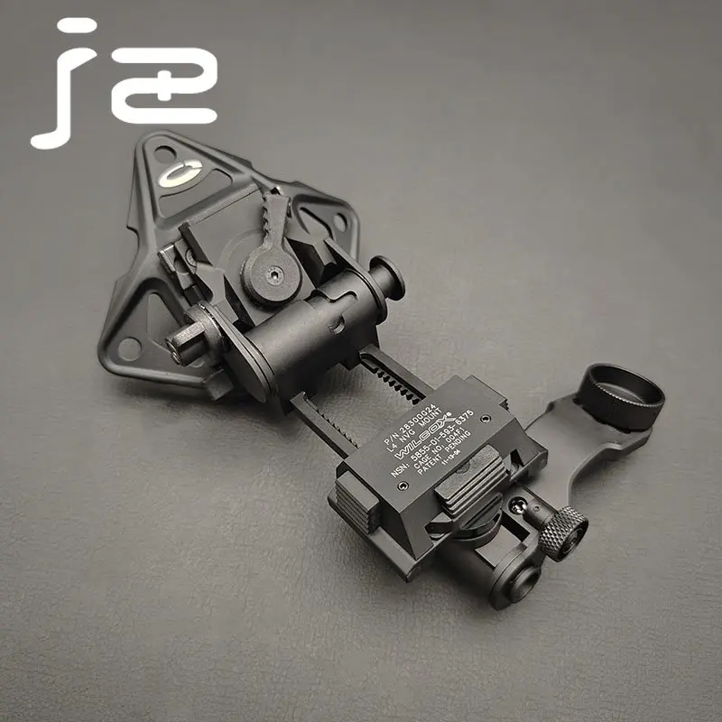 Sotac Wilcox L4G24 NVG montaje de casco y brazo J NVG adaptador de soporte de casco PVS14 accesorios de desmontaje de visión nocturna - imagen 3