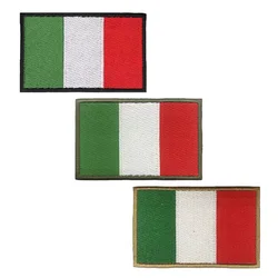 Brazalete táctico con bandera Italia bordado Velcro o plancha