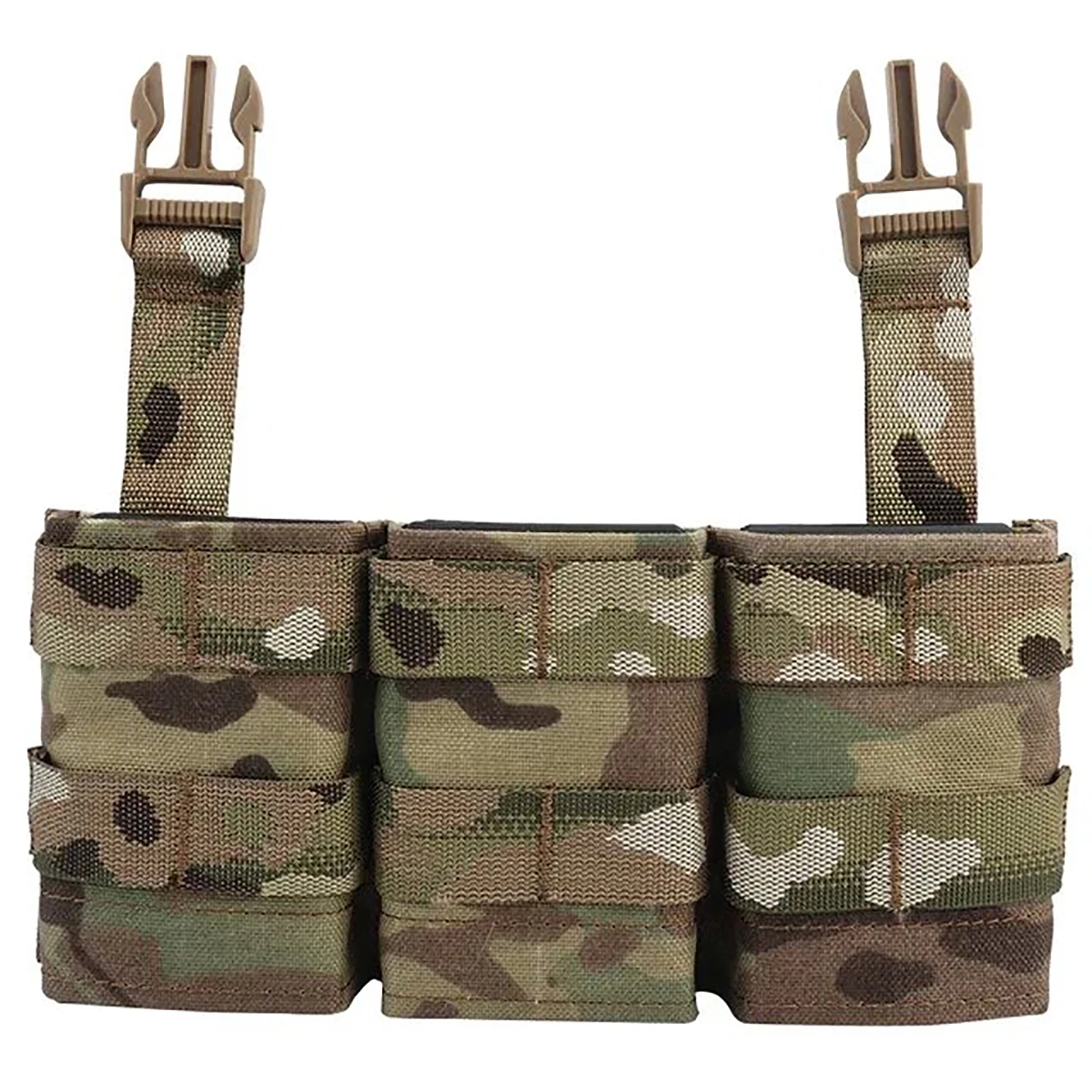 Bolsa táctica Fast 7,62 para Airsoft, M4, AK47, Triple bolsa de inserción Mag para LV119, FSCK, AVS, FCPC, chaleco de caza táctico
