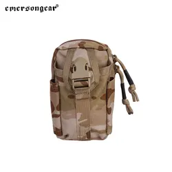Emersongear Riñonera M1 MOLLE con cremallera para camping
