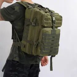 Mochila táctica al aire libre escalada al aire libre senderismo Molle gancho y bucle mochila de entrenamiento deportivo para hombres bolsa de equipaje de viaje grande
