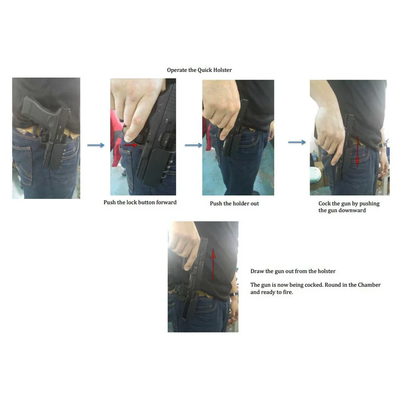 Funda de carga automática, táctica invisible, owbglock glock19 / 23g19 - imagen 5