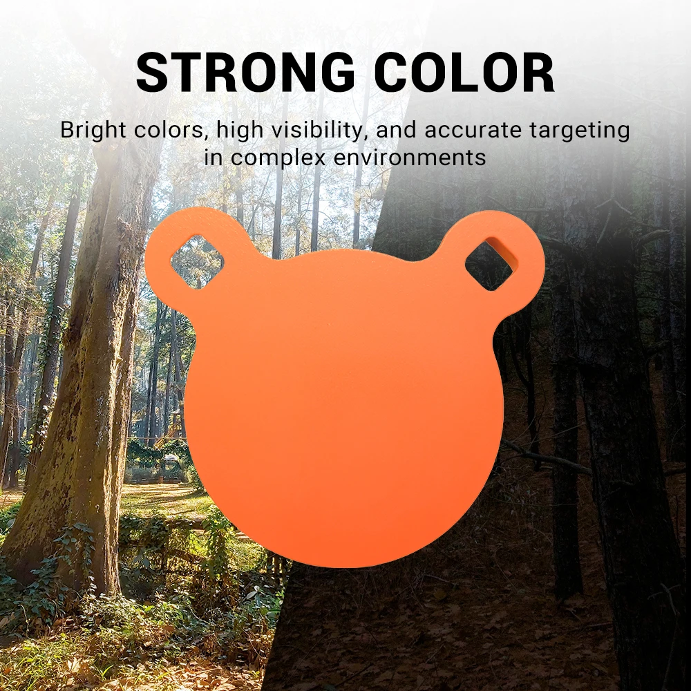 Soporte de objetivo de acero AR500, Kit de soporte de objetivo colgante de 3/4 pulgadas para pistola Airsoft, Rifle, tirachinas, objetivo de tiro con dos perchas - imagen 4