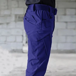 Pantalón de combate cargo con tejido elástico