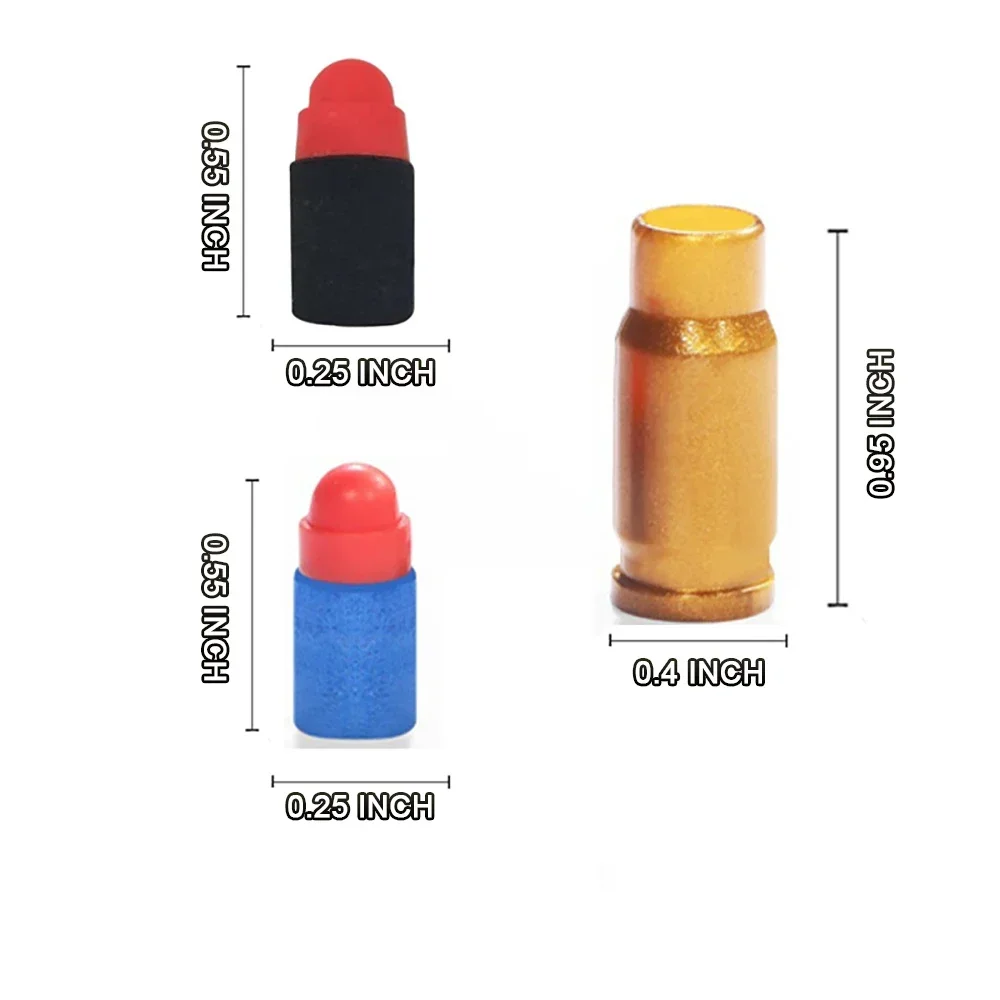 100 balas de espuma suave + 32 conchas para Paintballs, pistola de juguete, pistola Colt, juegos de disparos, juguetes para niños, tienda Dropship - imagen 4