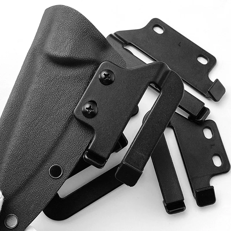Clips tácticos para pistola Kydex IWB, accesorios de Clip de cintura, vaina K, cuchillo Kydex, vaina, piezas de Clip de cintura, 1 par - imagen 3