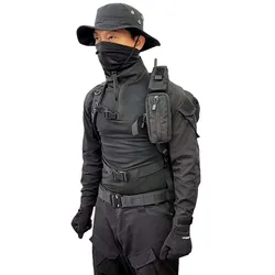 Bolsa con correa para mochila Molle táctica multifuncional para exteriores, bolsa colgante con accesorio para riñonera para herramientas, funda para teléfono, senderismo