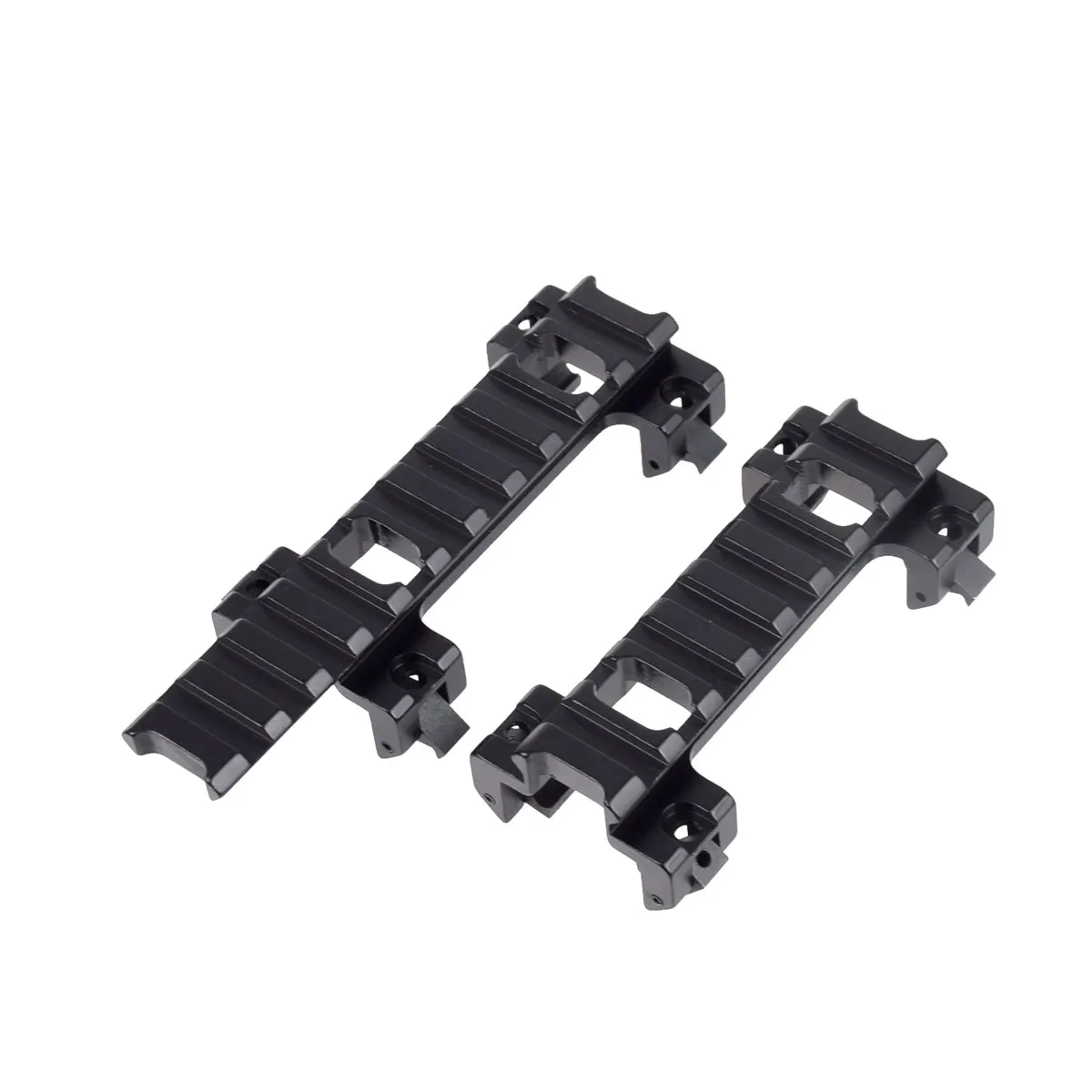 Soporte de extensión de riel táctico HK MP5/MP5K, Base de montaje de riel MP5 de aluminio CNC, adaptador de riel de cola de milano de alcance Picatinny de 90/120mm - imagen 4