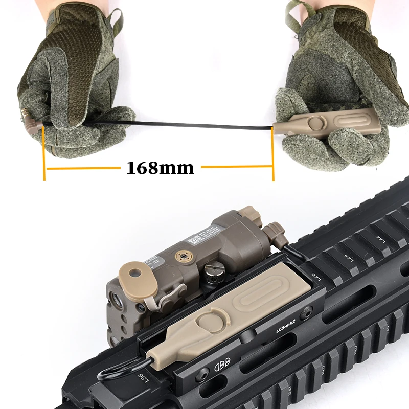 WADSN NGAL puntero láser táctico Airsoft PEQ DBAL A2 - imagen 3