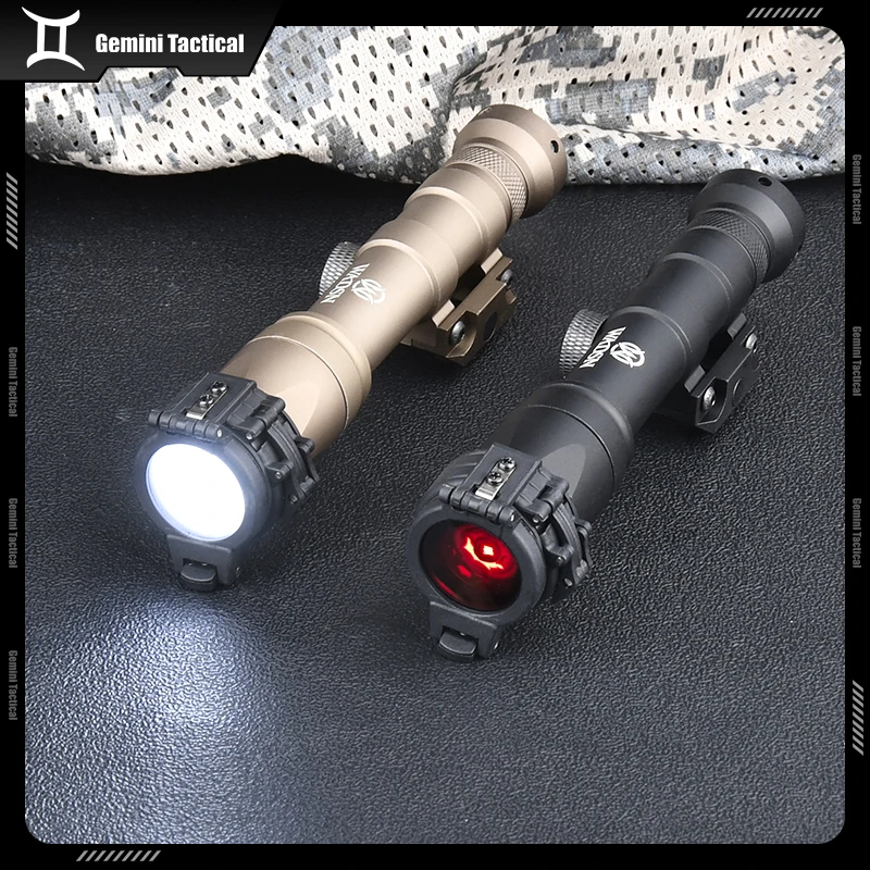Linterna táctica M600C Scout Airsoft M600 600 lúmenes difusor de luz LED blanca luces de relleno IR cubierta de lámpara accesorios de caza - imagen 4