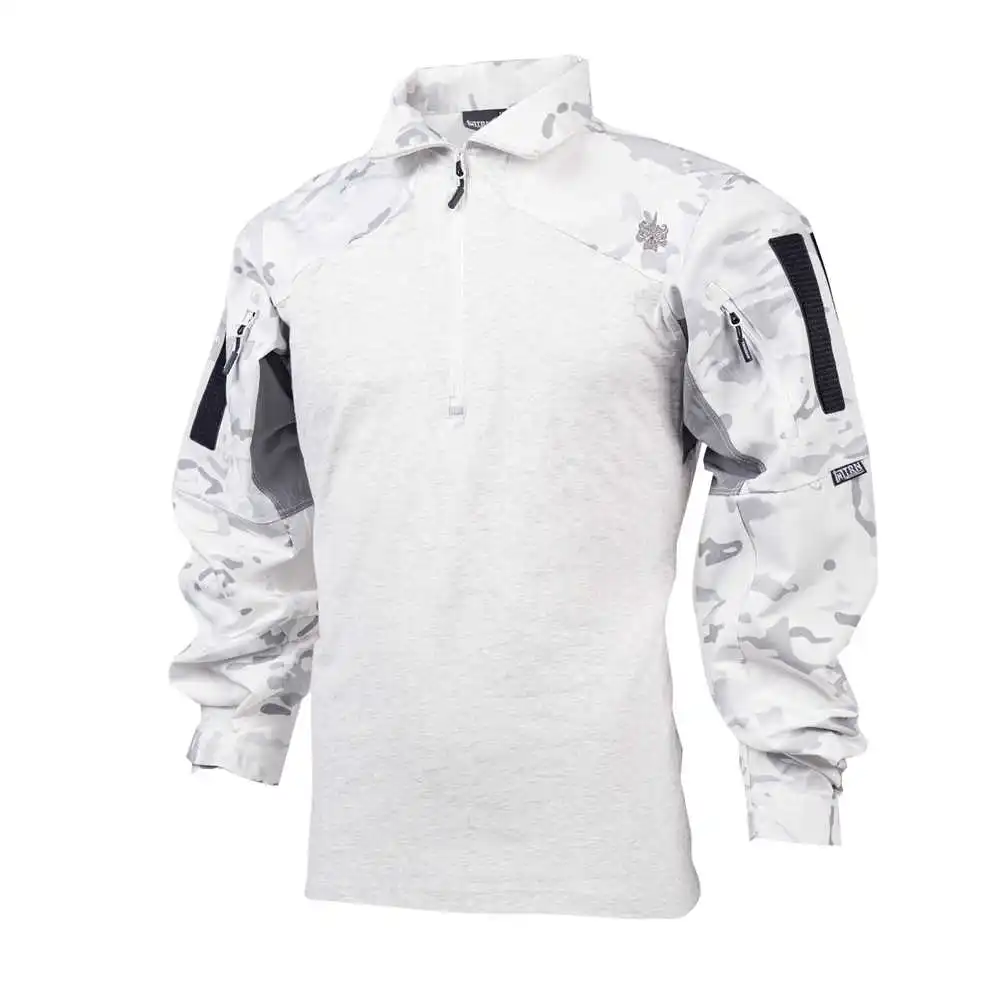 Camisa táctica de camuflaje para exteriores, uniforme de entrenamiento para caza y nieve - imagen 2