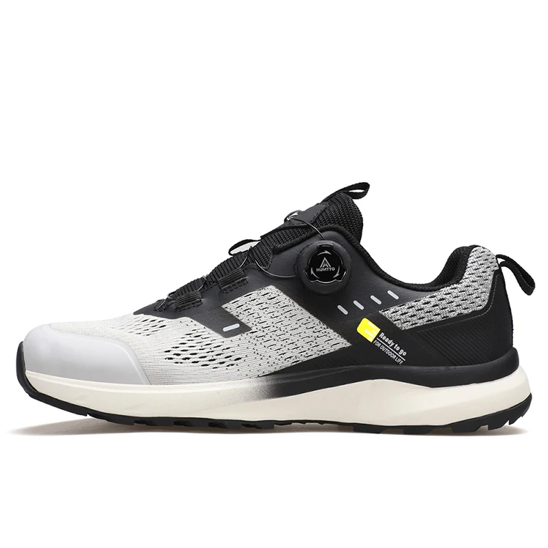 Humtto-zapatos de senderismo para hombre, zapatillas informales para correr todoterreno, ligeras, resistentes al desgaste, deportivas de trekking al tobillo - imagen 5