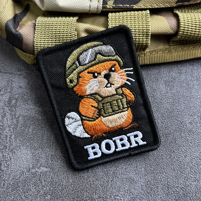 Parche táctico bordado insignia moral militar – con velcro - imagen 4
