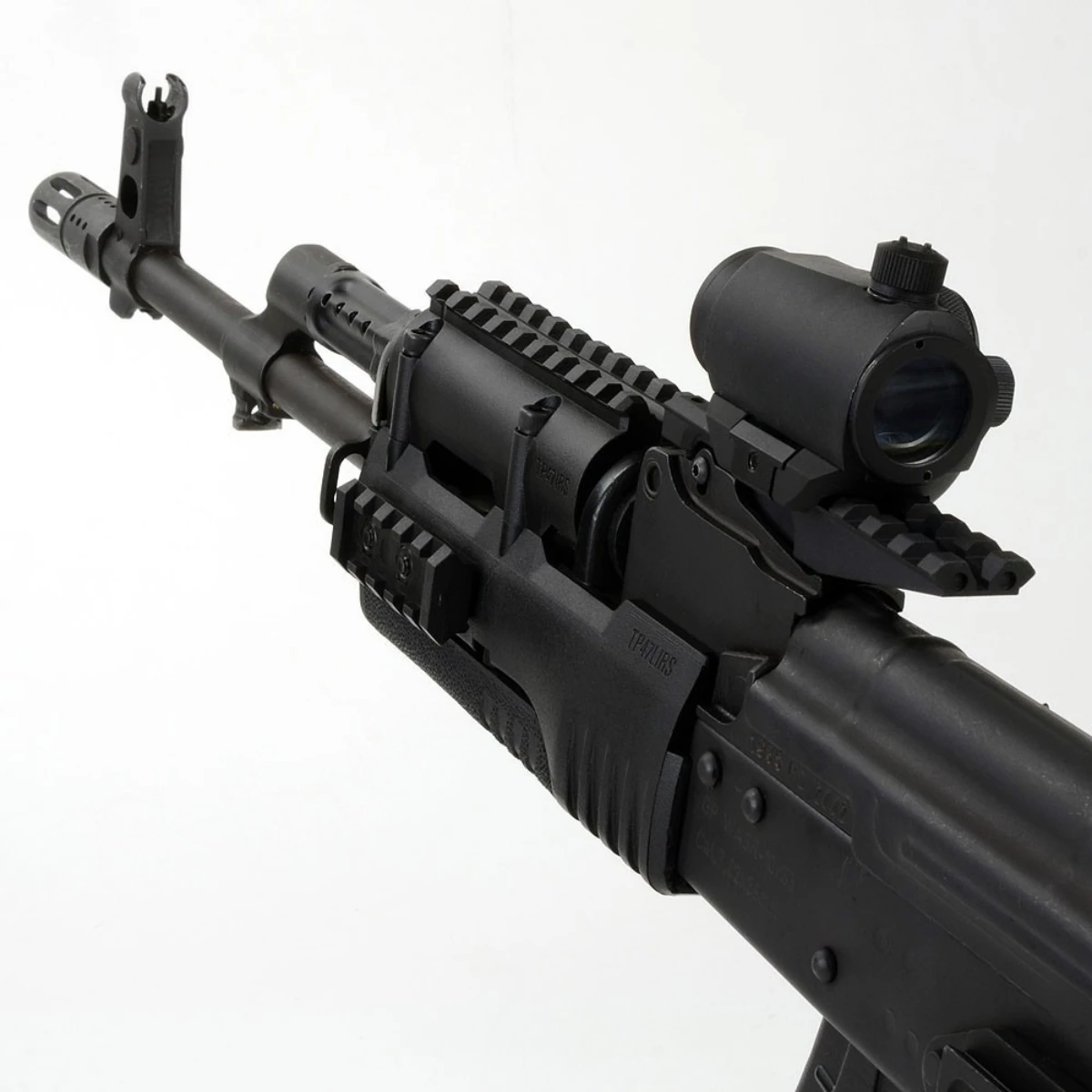 Riel de mira trasera AK de Metal táctico estándar 1913 Picatinny caza soporte de alcance elevador óptico de perfil bajo para Rifle AK47 AK74 - imagen 3