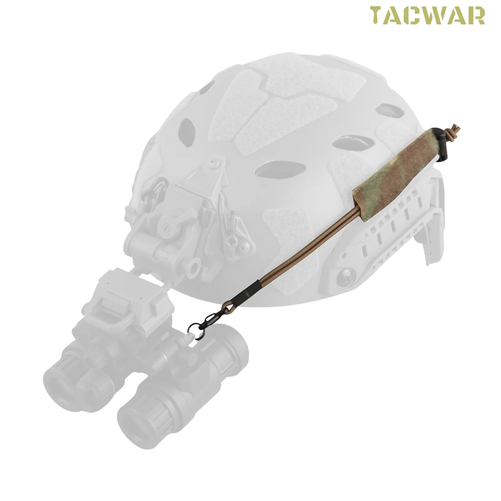 Cordón táctico NVG elástico de retención para casco PVS14