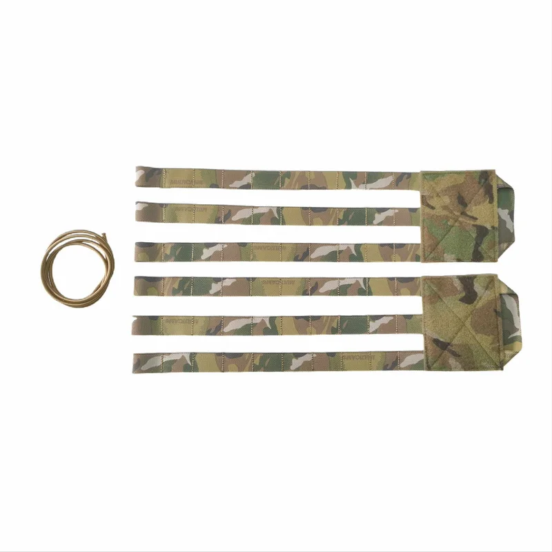 1 par de faja lateral MOLLE de liberación no rápida de 3 bandas para chaleco táctico Modular LV119