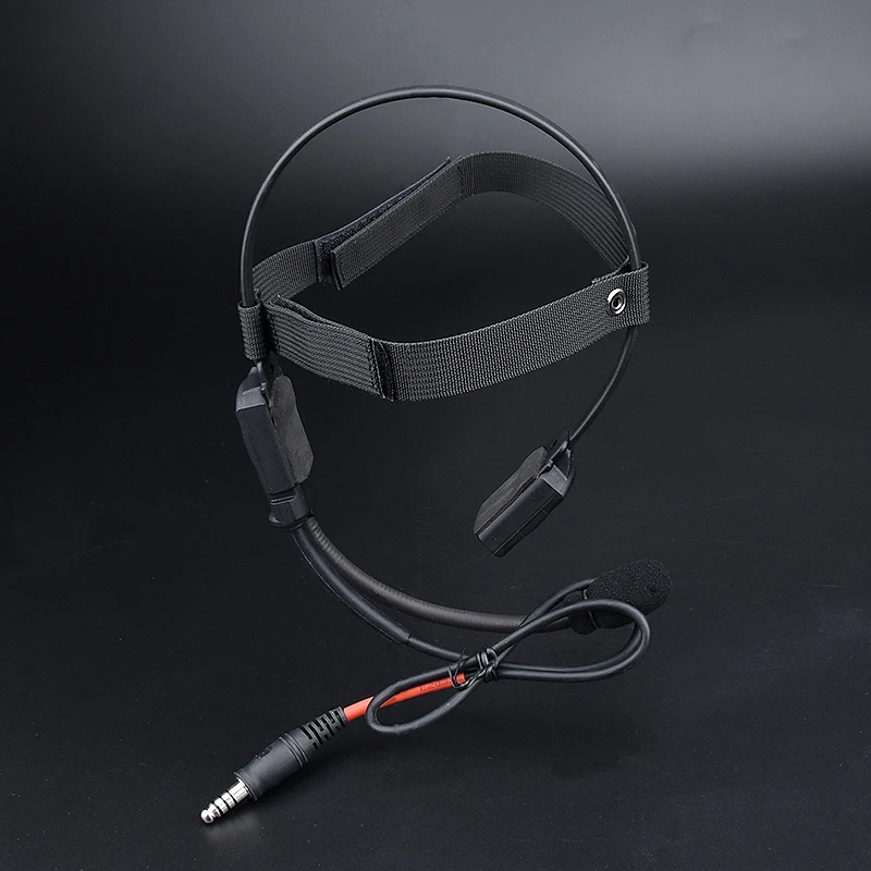 WADSN-auriculares tácticos militares, señal de conducción ósea, altavoz, MH180-V, accesorios para auriculares, adecuado para interfaz 7,0, enchufe PTT - imagen 5