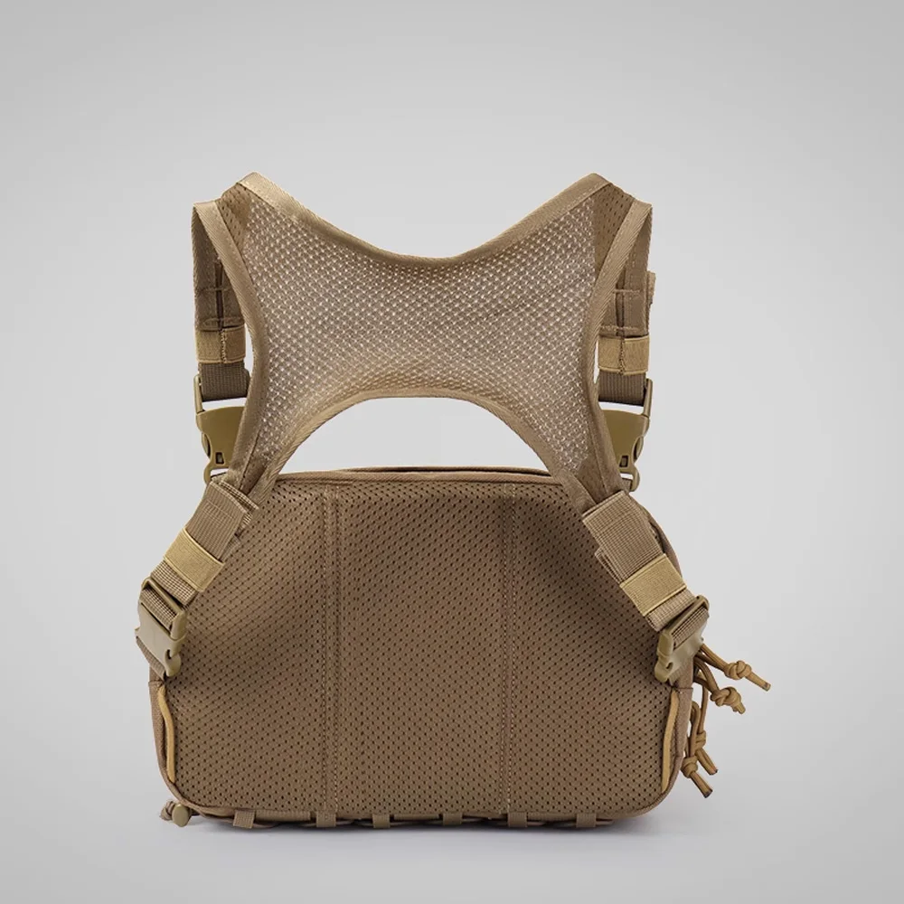 Paquete de pecho táctico MOLLE, bolsa de herramientas impermeable de nailon 915D, Kit de Recon multifunción - imagen 2