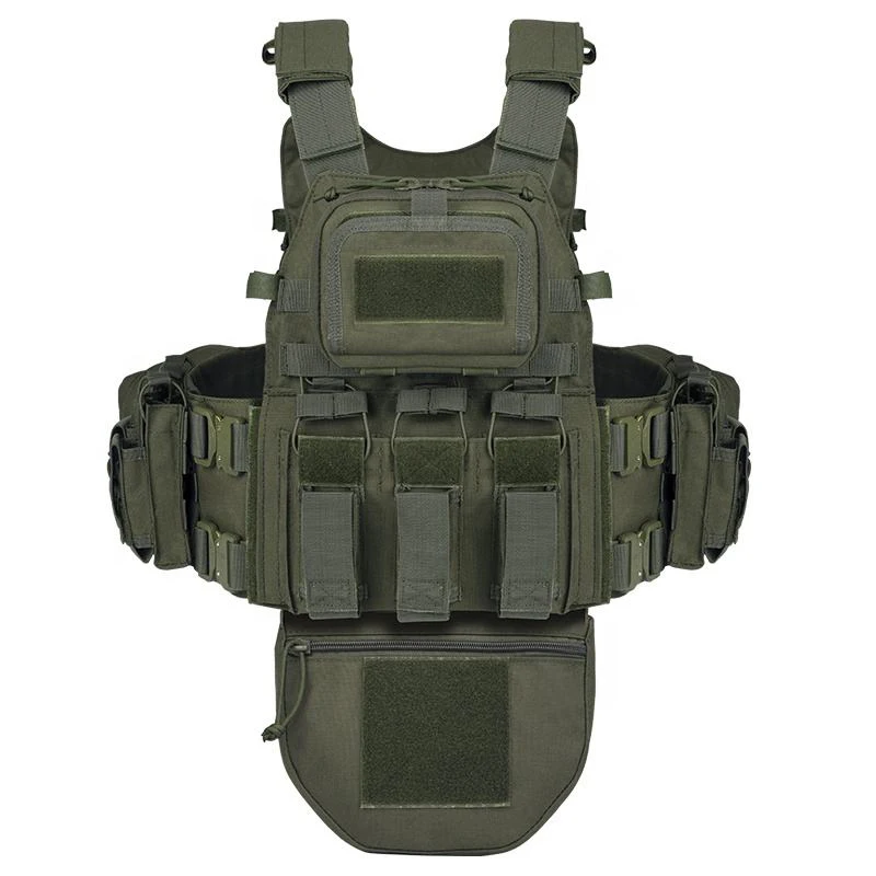 Chaleco táctico YAKEDA, chaleco de camuflaje para exteriores, chaleco de entrenamiento transpirable resistente al desgaste, táctico de combate multifuncional CS real - imagen 5