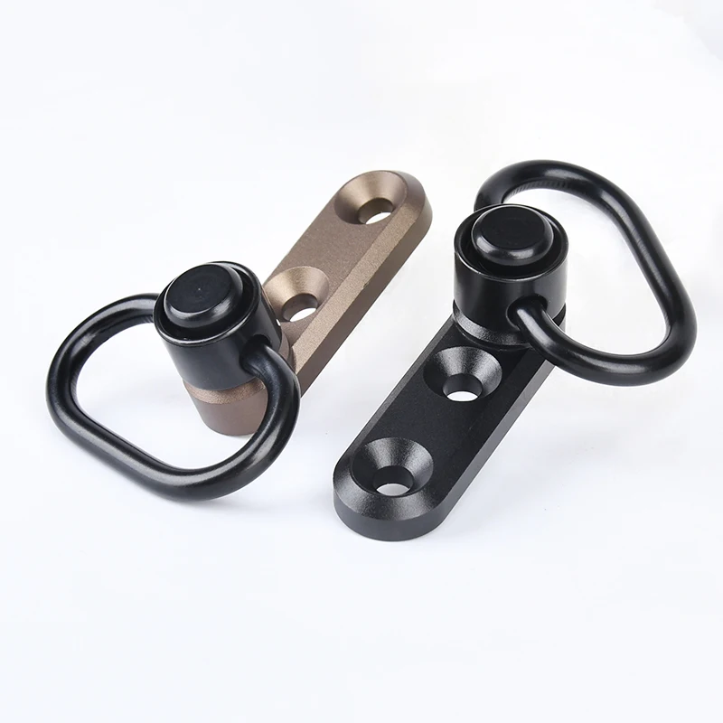 WADSN QD Sling Base de montaje correa de liberación rápida correa de hombro de Metal hebilla Keymod Mlok Rail Airsoft accesorios para armas de caza - imagen 5