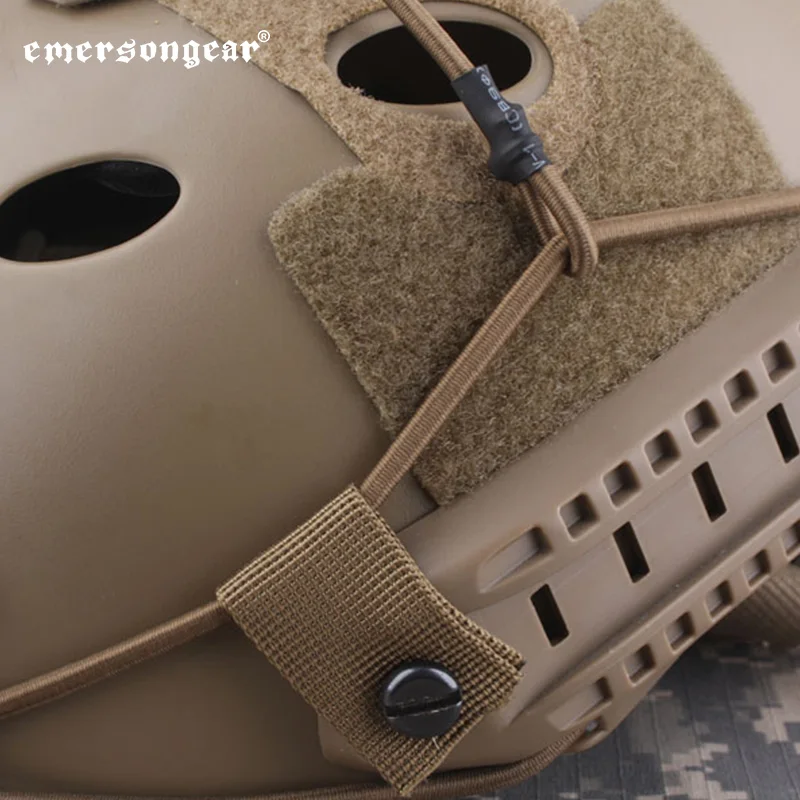 Emersongear casco táctico cuerda de goma casco elástico adaptador Cable conector de línea gafas accesorios auxiliares cordón - imagen 4