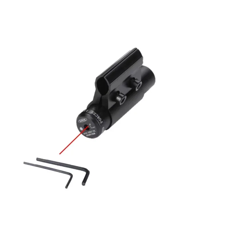 Láser rojo táctico, potente accesorios de visión al aire libre, calibrador láser de caza de larga distancia deportivo, riel guía de 11/20mm - imagen 5