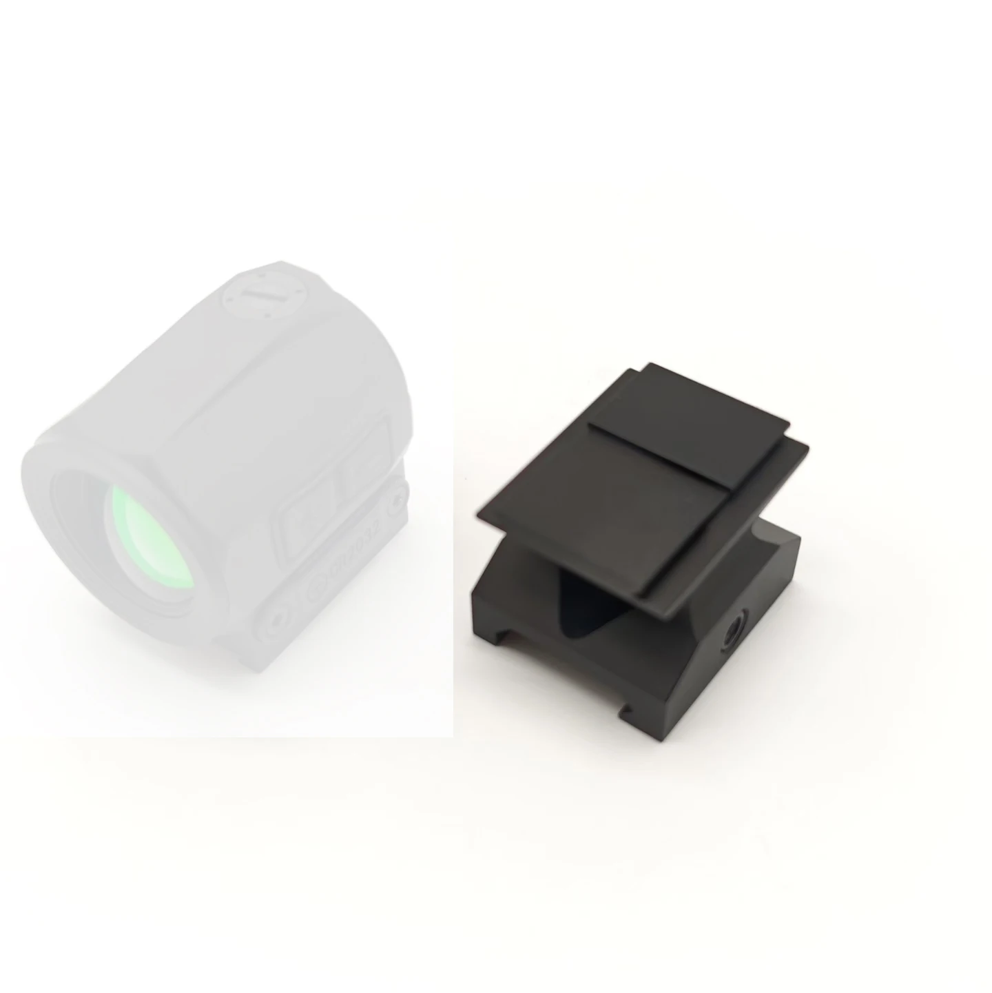 Soporte elevador corto Picatinny de altura, soporte de Base elevador de alcance de aleación de aluminio, riel Picatinny de 20mm