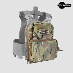 PEW TACTICAL Chaleco MOLLE con cremallera trasera para airsoft caza