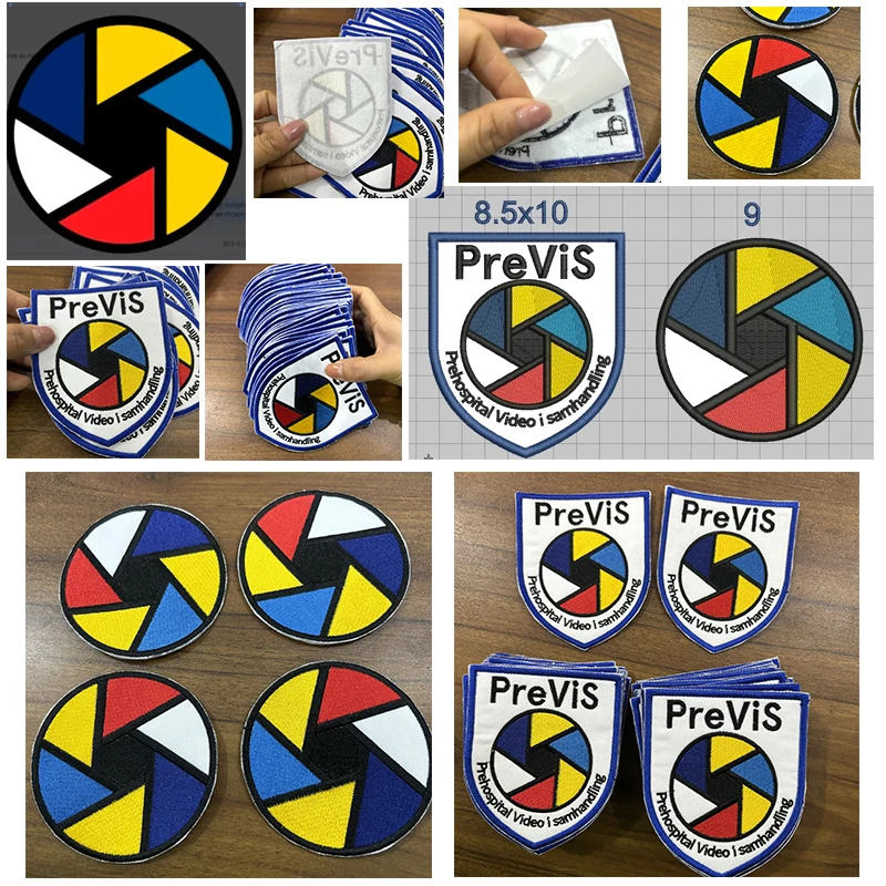 Prajna parche bordado personalizado para planchar en prendas - imagen 3