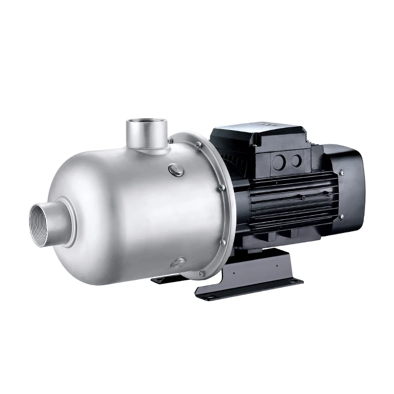 Bomba de refuerzo doméstica, bomba centrífuga horizontal de acero inoxidable multietapa de 380V, alta potencia, tubería de cabeza alta - imagen 2