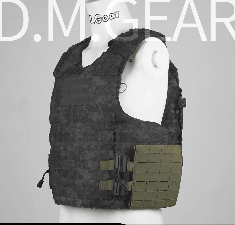 Corte láser Nuevo chaleco MOLLE Hebilla magnética de liberación rápida - imagen 5