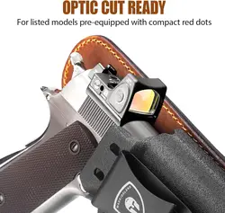 Funda IWB híbrida 1911 Colt Kimber Sig Ruger derecha retención