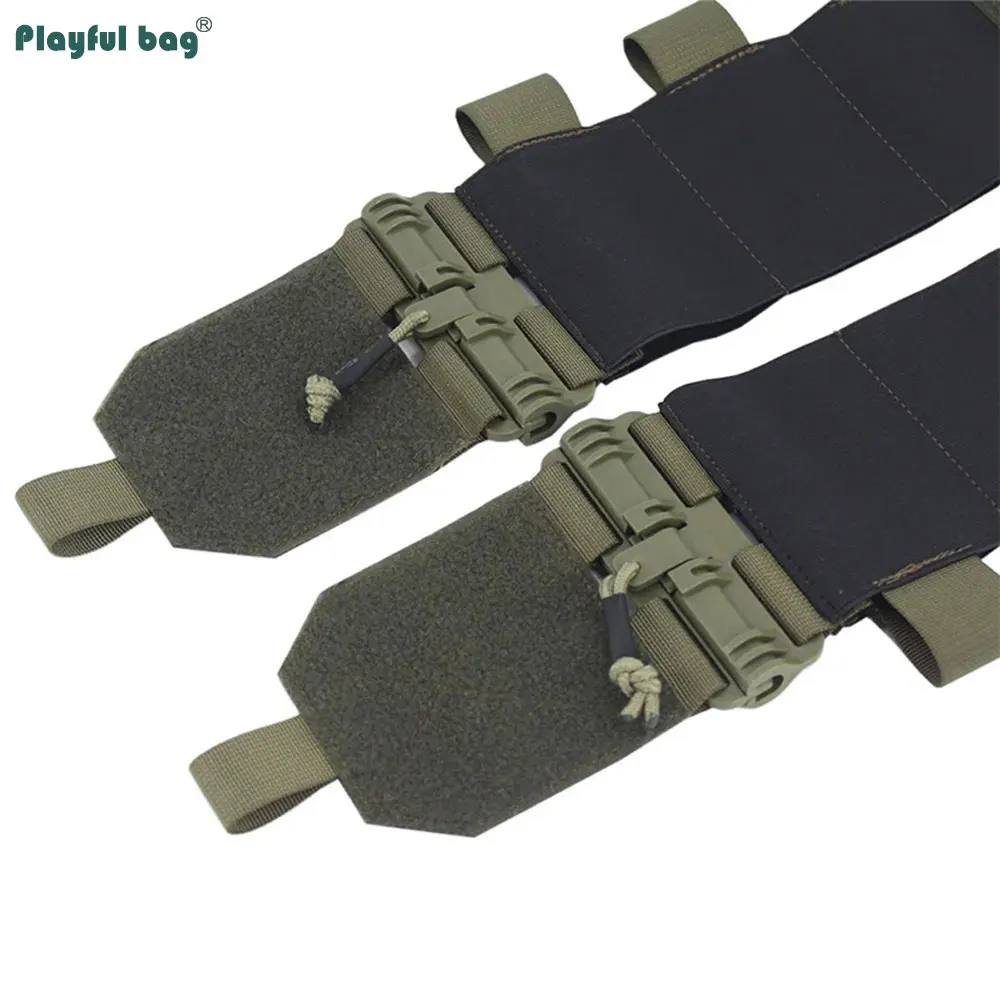 Chaleco táctico FCSK, cinturón Molle Universal, cinturón elástico con hebilla de liberación rápida, chaleco Airsoft de caza, equipo NA95 - imagen 3