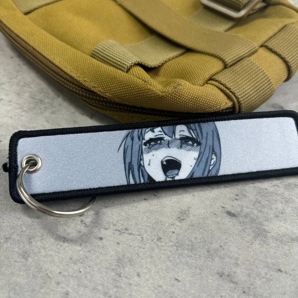 Parche táctico de moral de belleza Sexy para chica, llavero estampado, parche, insignia del ejército militar al aire libre, brazalete, mochila táctica, llaveros - imagen 2