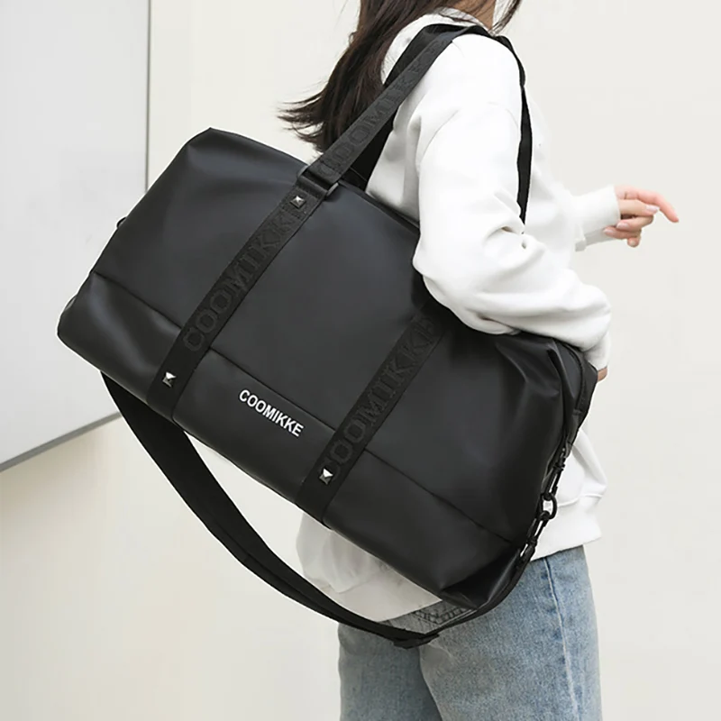 Bolsa de Yoga para gimnasio, bolsas de lona deportivas, equipaje de viaje, bolso para acampar al aire libre, senderismo, mochila escolar grande de mano para negocios y fin de semana - imagen 2