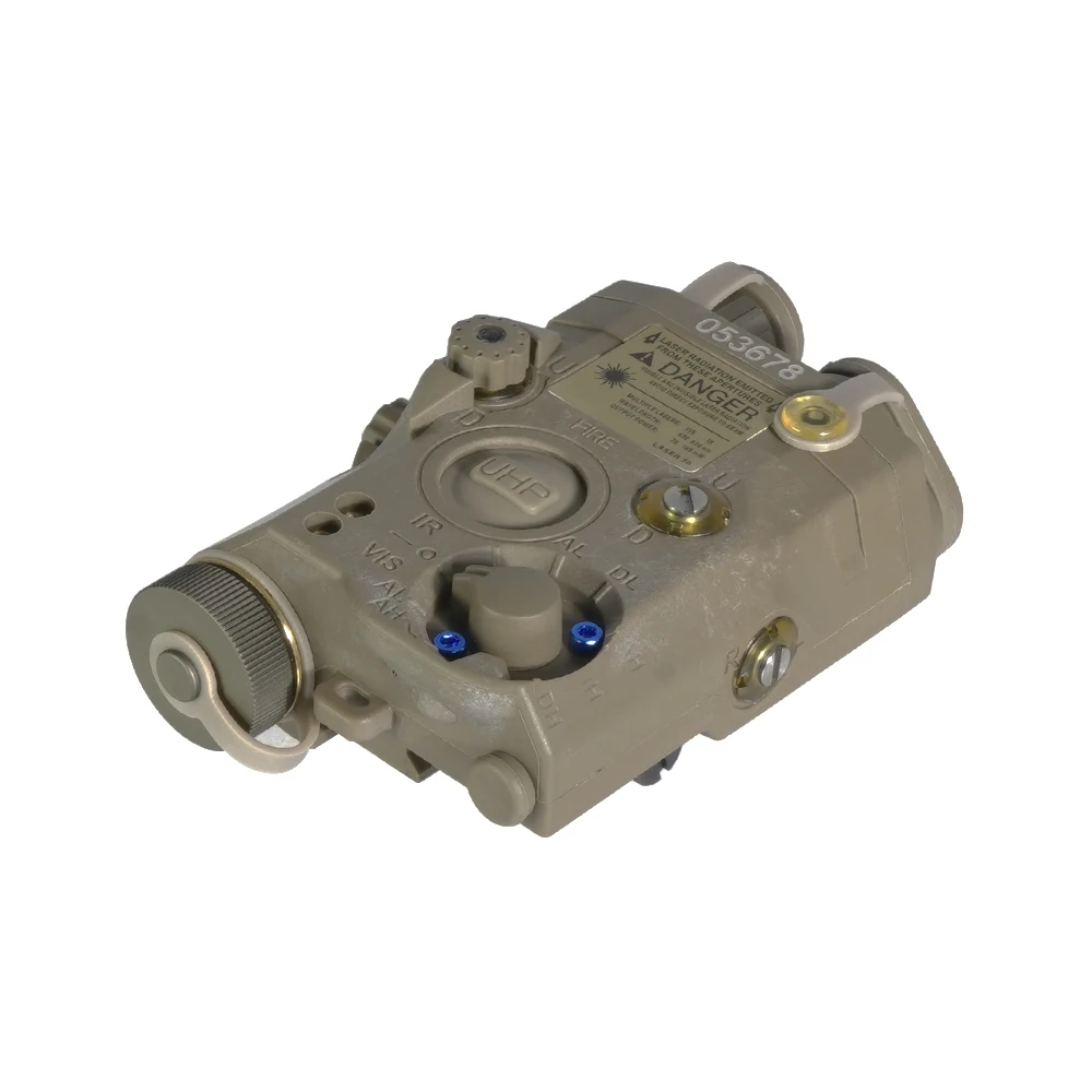 LA-5C UHP Deluxe 200mW VCSEL IR mira láser a prueba de golpes y retención cero para plataformas 5,56/7,62 marcos originales BK/FDE - imagen 3