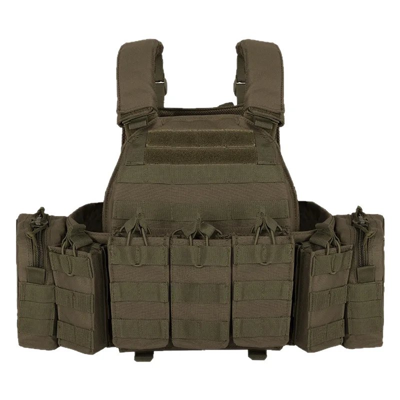 MOLLE Traje de entrenamiento transpirable Camuflaje multifuncional Ropa de secado rápido para exteriores Chaleco táctico - imagen 5