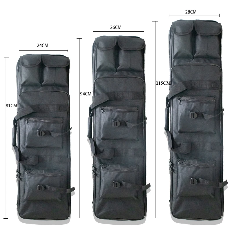 Mochila Oxford de batalla para Rifle de caza, bolsa cuadrada para senderismo, Camping, deportes al aire libre, 81cm, 94cm, 115cm - imagen 3