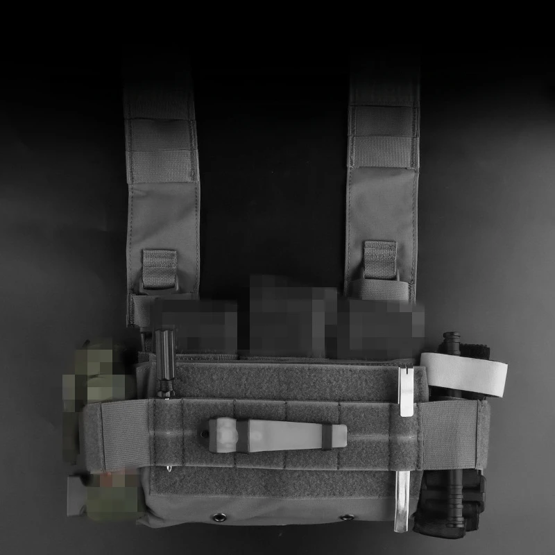 Correa de extensión para colgar en el pecho con superficie adhesiva para senderismo/viajes/cosplay, accesorios para chaleco de caza - imagen 4