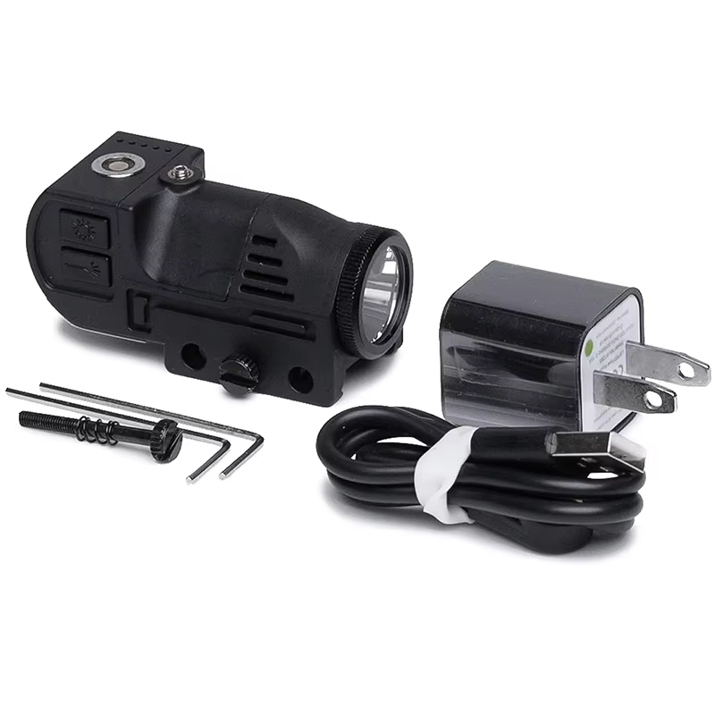 Glock linterna táctica potente recargable láser RGB carga magnética - imagen 5