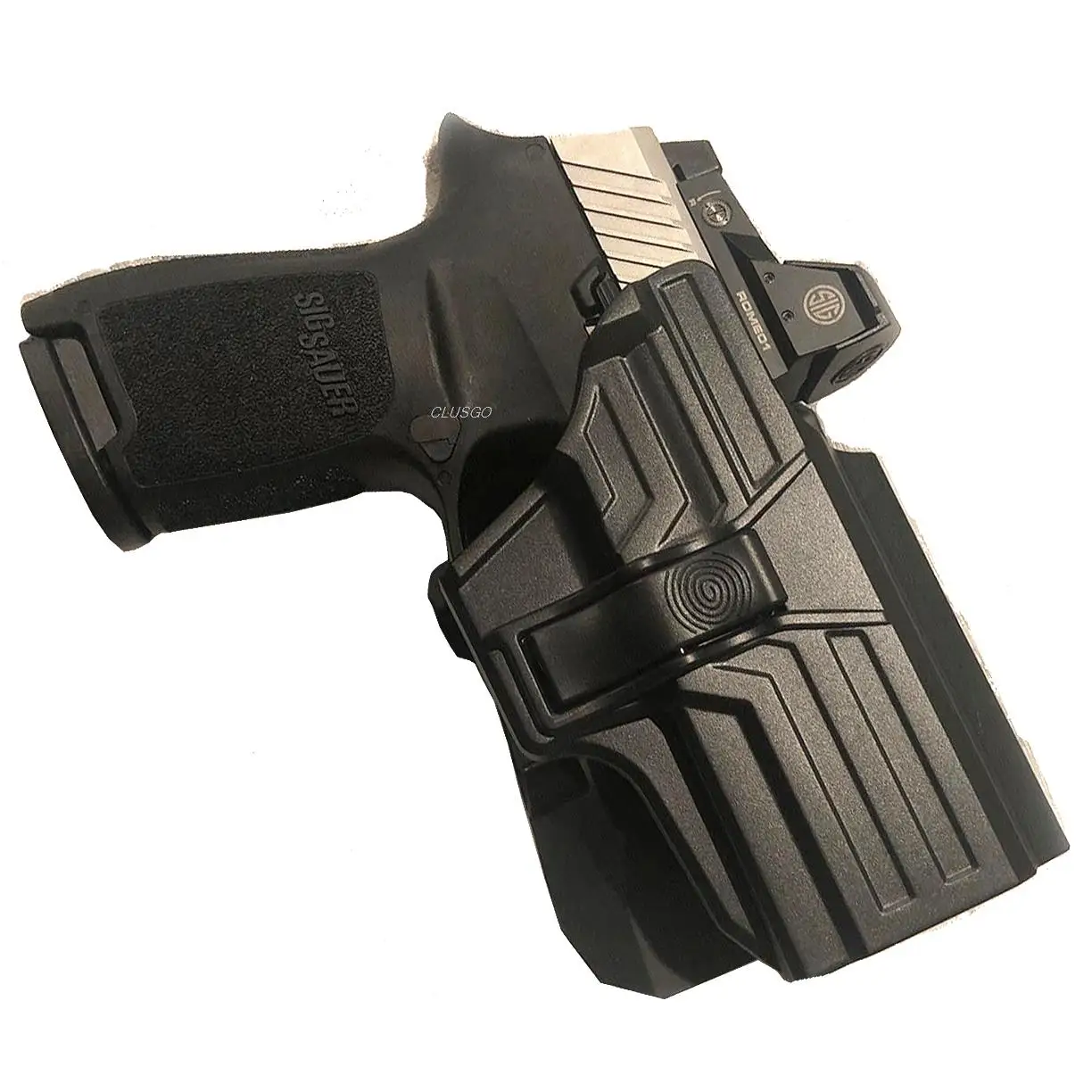 Funda de pistola táctica para SIG SAUER P320 SP2022, pistolera militar Airsoft, cinturón de paleta de caza con bloqueo automático