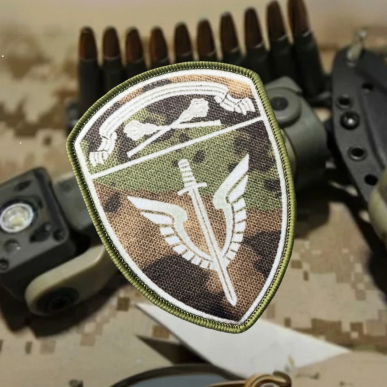 Parches impresos con insignia de moral de unidades móviles para ropa, apliques personalizados militares tácticos, pegatinas para mochila con gancho y bucle - imagen 2