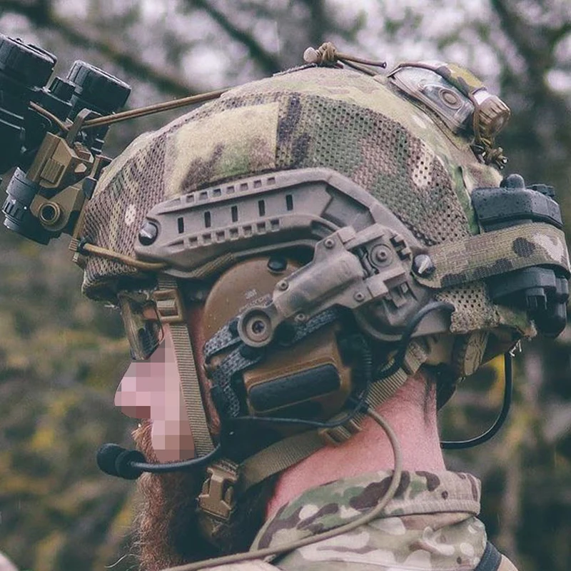 El soporte del amplificador conecta el conector del riel guía del casco del núcleo OPS del auricular C3 - imagen 5